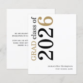 Budget Black Gold 2025 Abschluss Ankündigung (Vorne/Hinten)