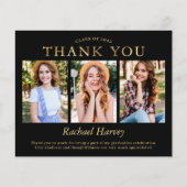 Budget Black Gold 3 Foto Abschluss Vielen Dank (Vorderseite)