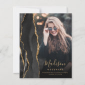 Budget Black Gold Agate Foto Grand Ankündigung (Vorderseite)