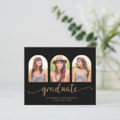 Budget Black Gold Arch 3 Foto Abschluss (Stehend Vorderseite)