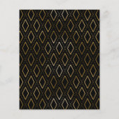 Budget Black Gold Foto Abschluss Celebration (Rückseite)