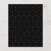 Budget Black Grad 3 Foto Graduation Einladungen (Rückseite)