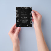 Budget Black Marble Wedding 2 Flyer (Gruppe)