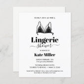 BUDGET Black Ooh La Lingerie Brautparty (Vorne/Hinten)