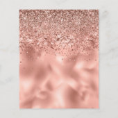 Budget Black Rose Gold Ballon Bow 50. Geburtstag (Rückseite)