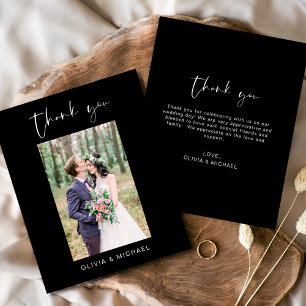 Budget Black Wedding Danke Foto