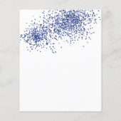 BUDGET Blue 30. Balloons Confetti Erwachsene Gebur (Rückseite)