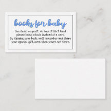 Budget Blue/Boy "Books for Baby" Beilage