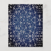 BUDGET Blue Denim & Pearls Fabulous 50. Geburtstag Flyer (Hinten)