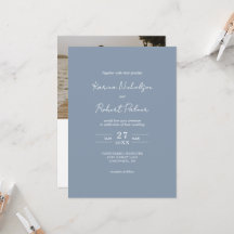 Budget Blue Foto QR Code UAWG Wedding