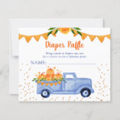 Budget Blue Little Pumpkin Diaper Raffle (Vorderseite)