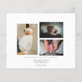 Budget Blue Mul Foto Begrüßung Ankündigung Flyer (Hinten)