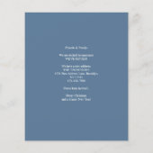 BUDGET Blue White Christmas Door New Zuhause Holid (Rückseite)