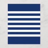 Budget Blue White Foto Abschluss Vielen Dank (Rückseite)