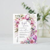 Budget Blumenarch Bridal Brunch Babydusche (Stehend Vorderseite)
