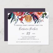 Budget Blumenchic 90. Geburtstagsfeier (Vorne/Hinten)