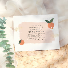 Budget Blumenorange, Rosa und Gold Brautparty