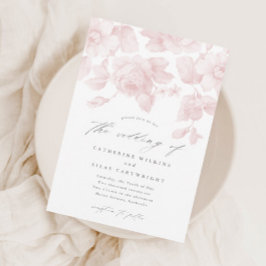 Budget Blumenschrift Rosa Hochzeit