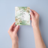 Budget Blumenzettel. Flyer (Gruppe)