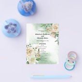Budget Blumenzettel. Flyer (Einzeln)