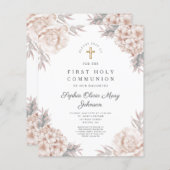 Budget Blumenzwiebeln Gold Cross Erste Kommune (Vorne/Hinten)