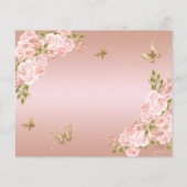 BUDGET Blush Pink Gold Schmetterling Mis Quince (Rückseite)