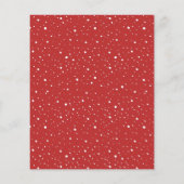 Budget Blush & Red Frohe Weihnachten 4 Foto Collag (Rückseite)