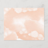 Budget Blush Wasserfarbe Geometric 50. Geburtstag (Rückseite)