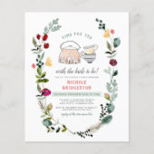 Budget: Blütezeit für Tee-Brautparty (Vorderseite)