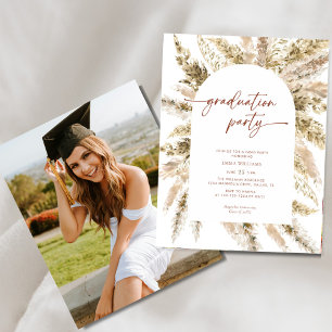 Budget Bohemisch Pampas Grass Graduation Party