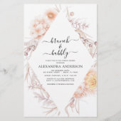 Budget Boho Brunch & Bubbly Brautparty (Vorderseite)