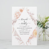 Budget Boho Brunch & Bubbly Brautparty (Stehend Vorderseite)