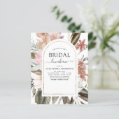 Budget Boho Burgundy Brautparty Luncheon (Stehend Vorderseite)