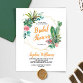Budget Boho Cactus Bridal Dusche Einladung