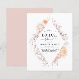 Budget Boho Chic Dusty Pink Wüste Brautparty