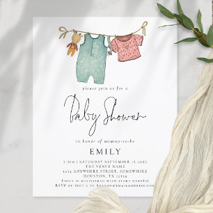 Budget Boho Chic Kleidung on Line Baby Dusche