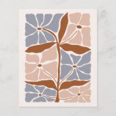 Budget Boho Chic Retro Floral Wedding (Rückseite)