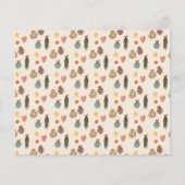 Budget Boho Christmas Tree Branch Foto Holiday (Rückseite)