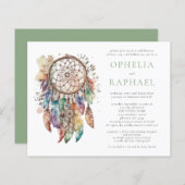 Budget Boho Colorful Dreamcatcher Wedding (Vorne/Hinten)