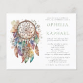 Budget Boho Colorful Dreamcatcher Wedding (Vorderseite)