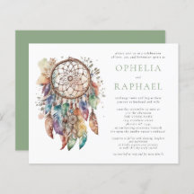 Budget Boho Colorful Dreamcatcher Wedding