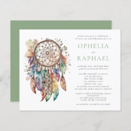 Budget Boho Colorful Dreamcatcher Wedding