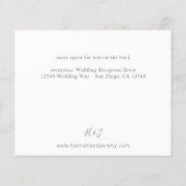 Budget Boho Copper Pampas Gras Blumendetails (Rückseite)