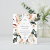 Budget Boho Copper Pampas Grass Wedding V3 (Stehend Vorderseite)