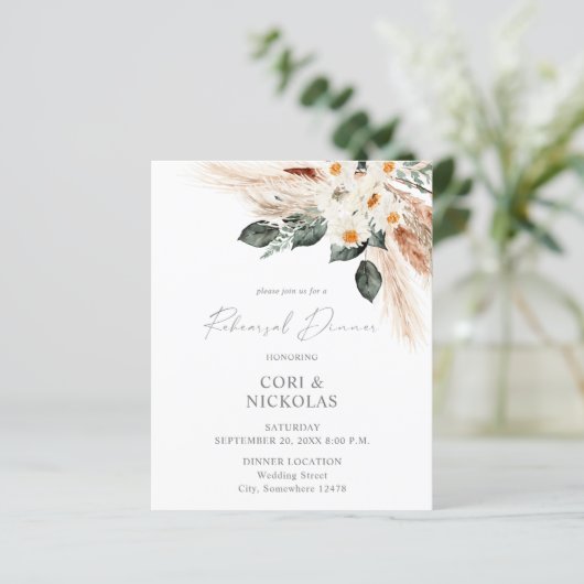 Budget Boho Copper Probe Abendessen 2 (Stehend Vorderseite)