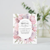 Budget Boho Dusty Lila Brautparty Luncheon (Stehend Vorderseite)