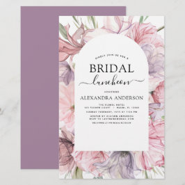 Budget Boho Dusty Lila Brautparty Luncheon
