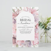 Budget Boho Dusty Lila Brautparty Luncheon (Stehend Vorderseite)