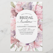 Budget Boho Dusty Lila Brautparty Luncheon (Vorderseite)