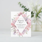 Budget Boho Dusty Pink Lila Brautparty (Stehend Vorderseite)